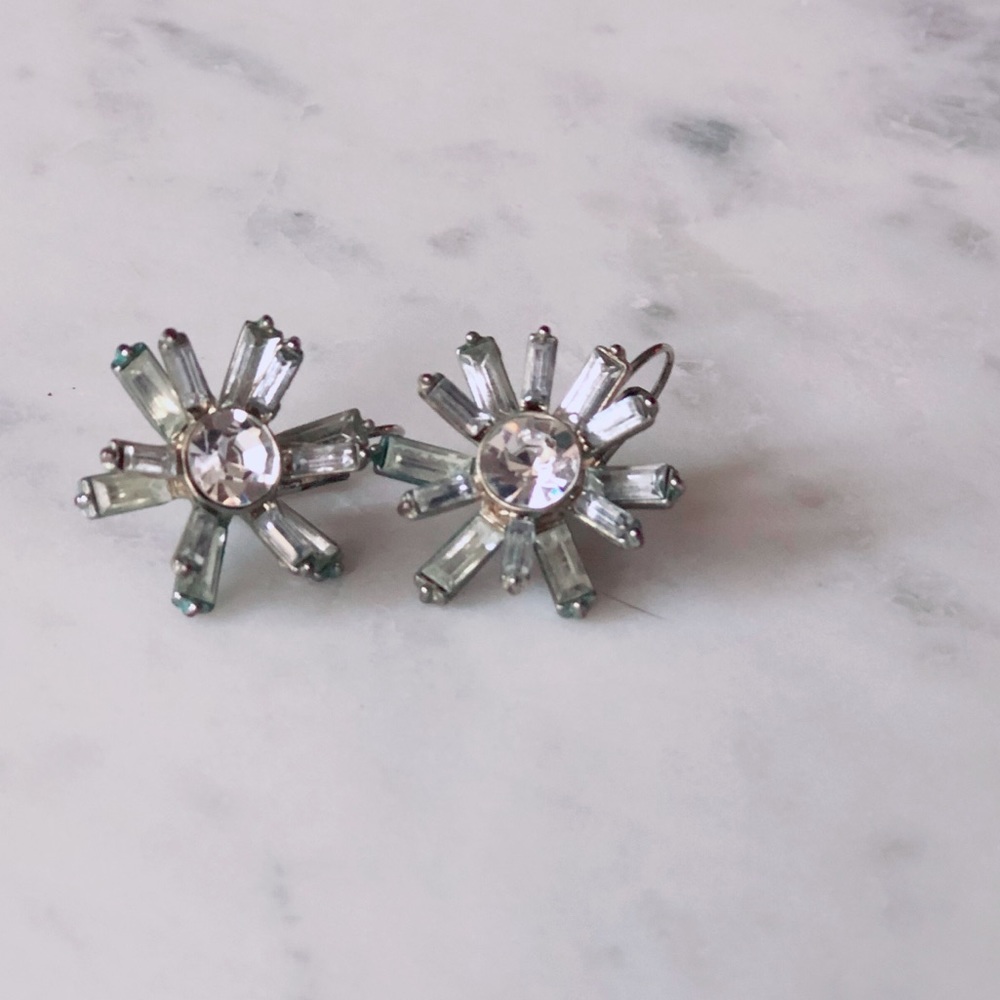 Crystal Starburst Earrings